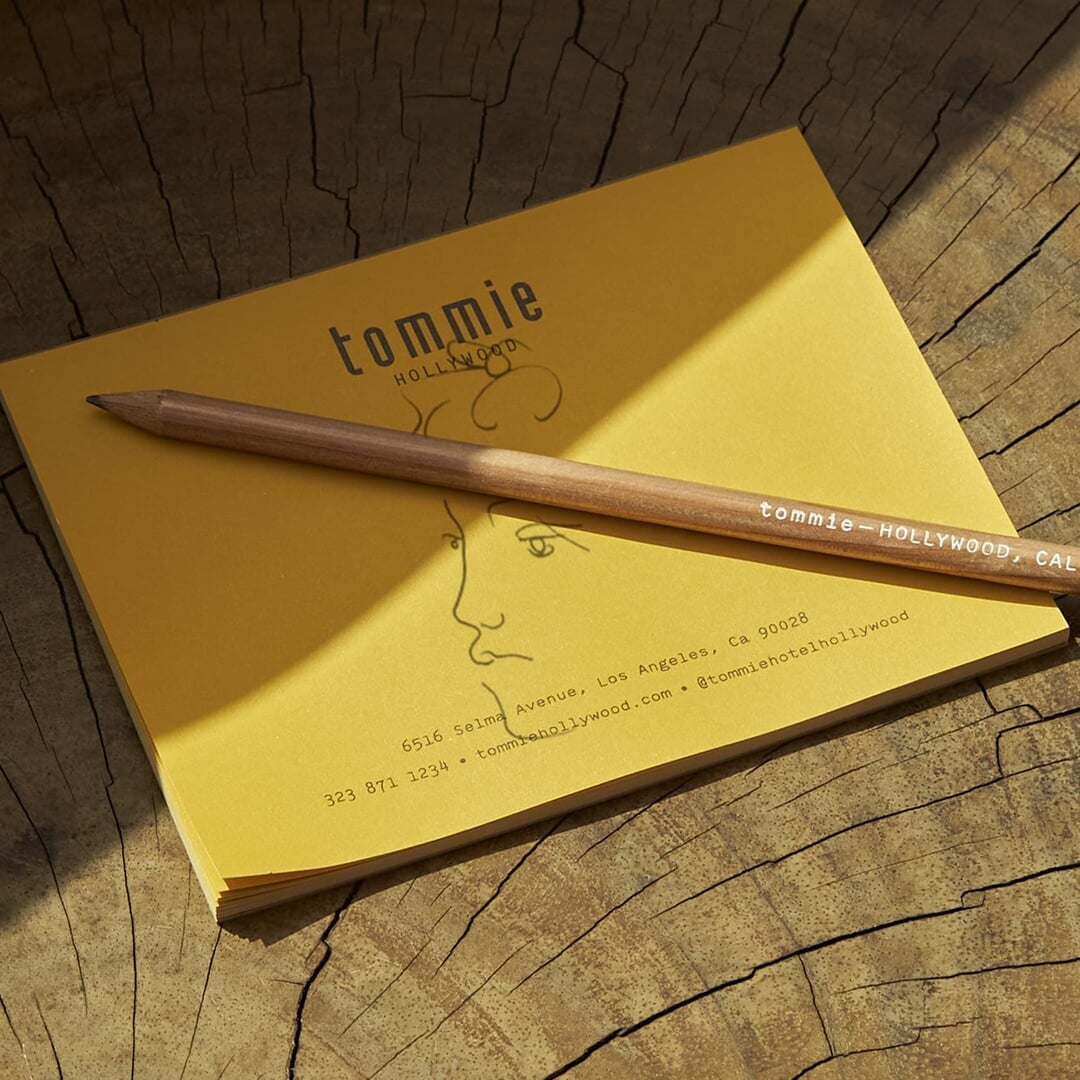 Brand Identity for Tommie Hollywood Hotel