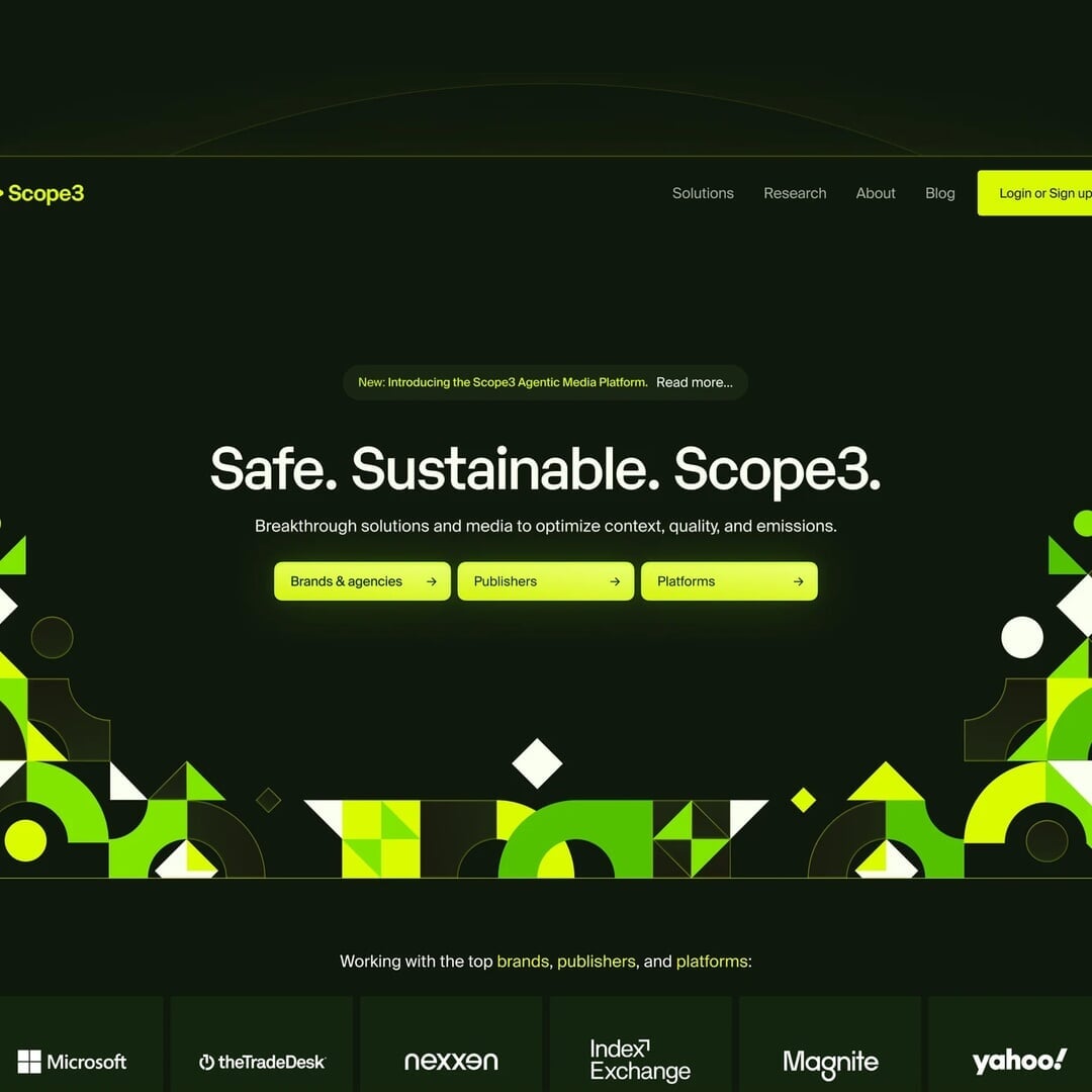 Evolved Brand Identity for Scope3