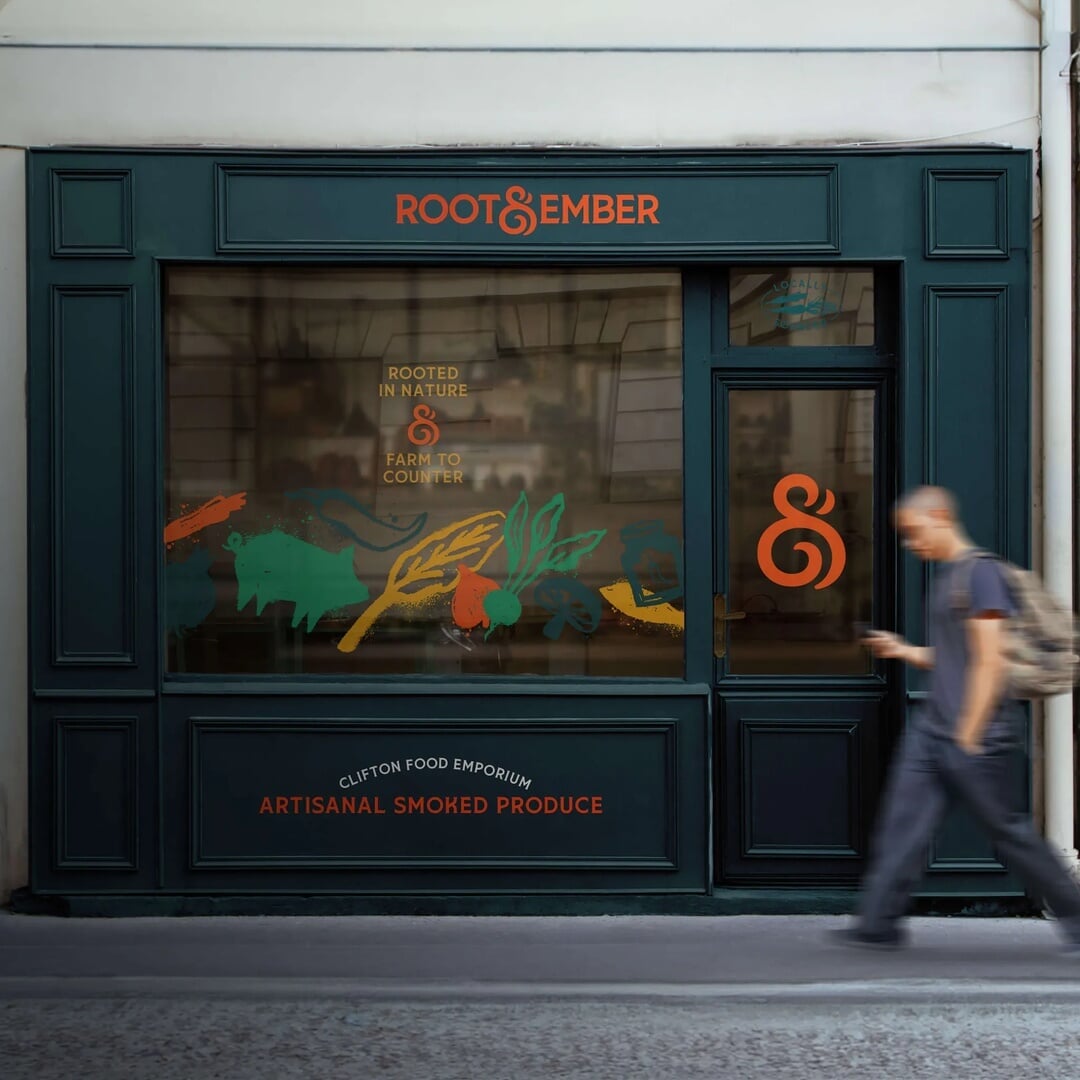 Naming and Brand Identity for a Luxury Smoked Food Emporium