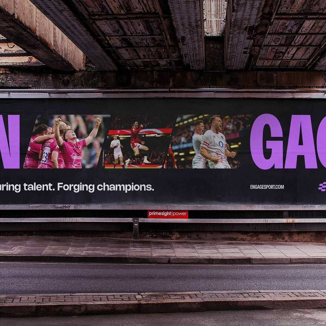 Brand Identity and Website for Engage Sports Agency
