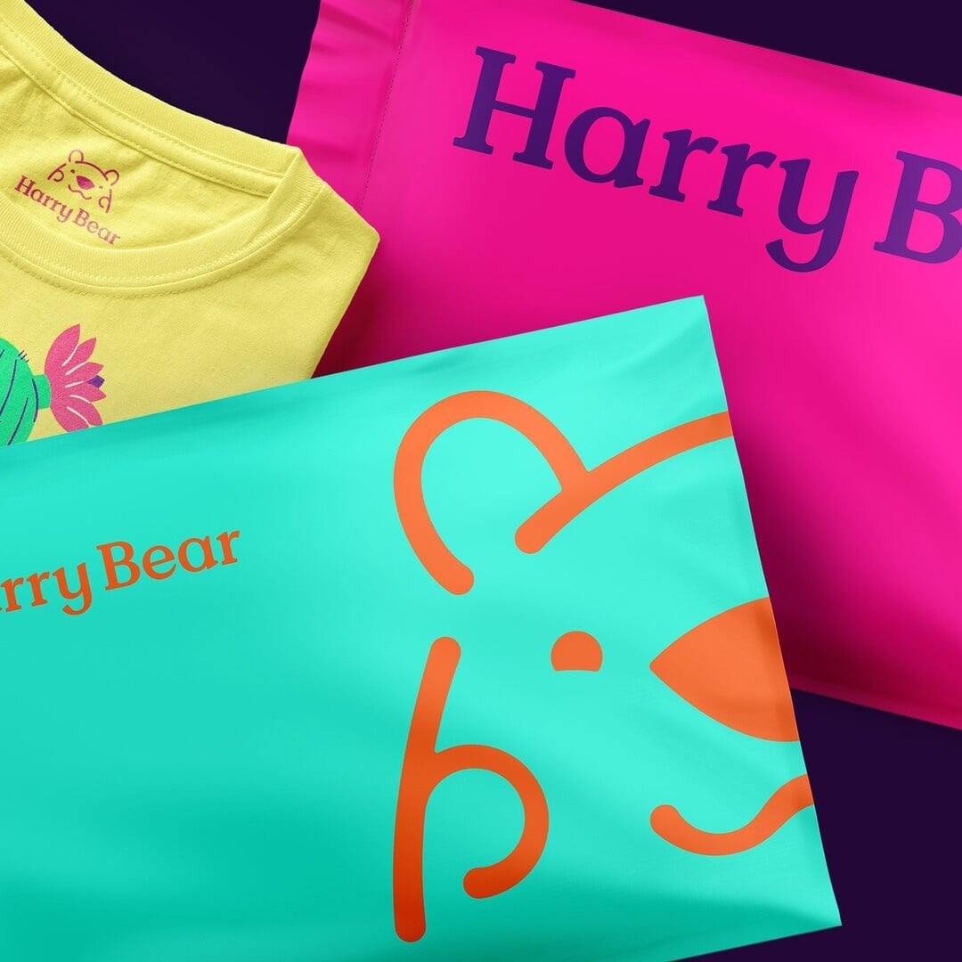 Brand Identity for Harry Bear Clothing Line