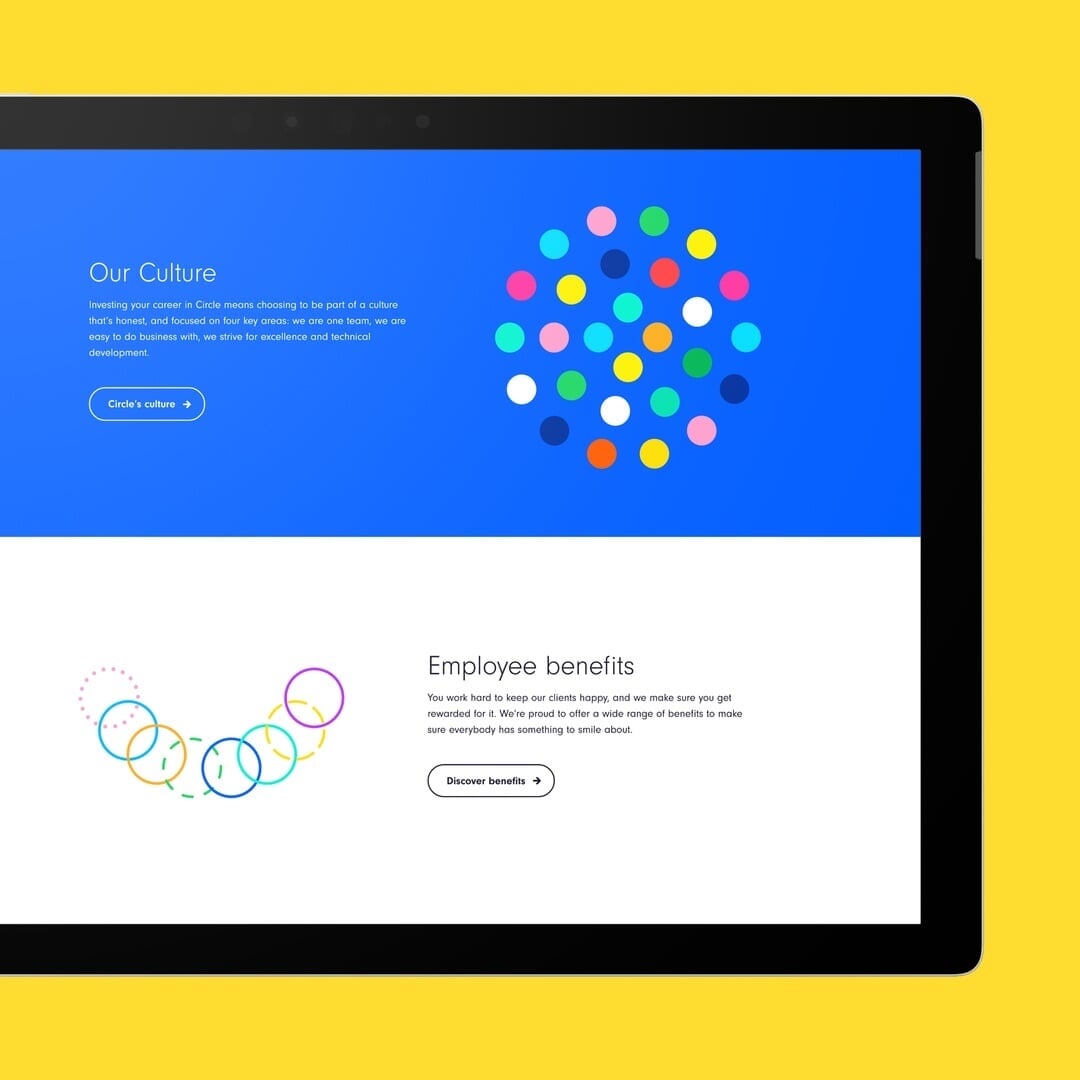Branding and Website Redesign for Circle