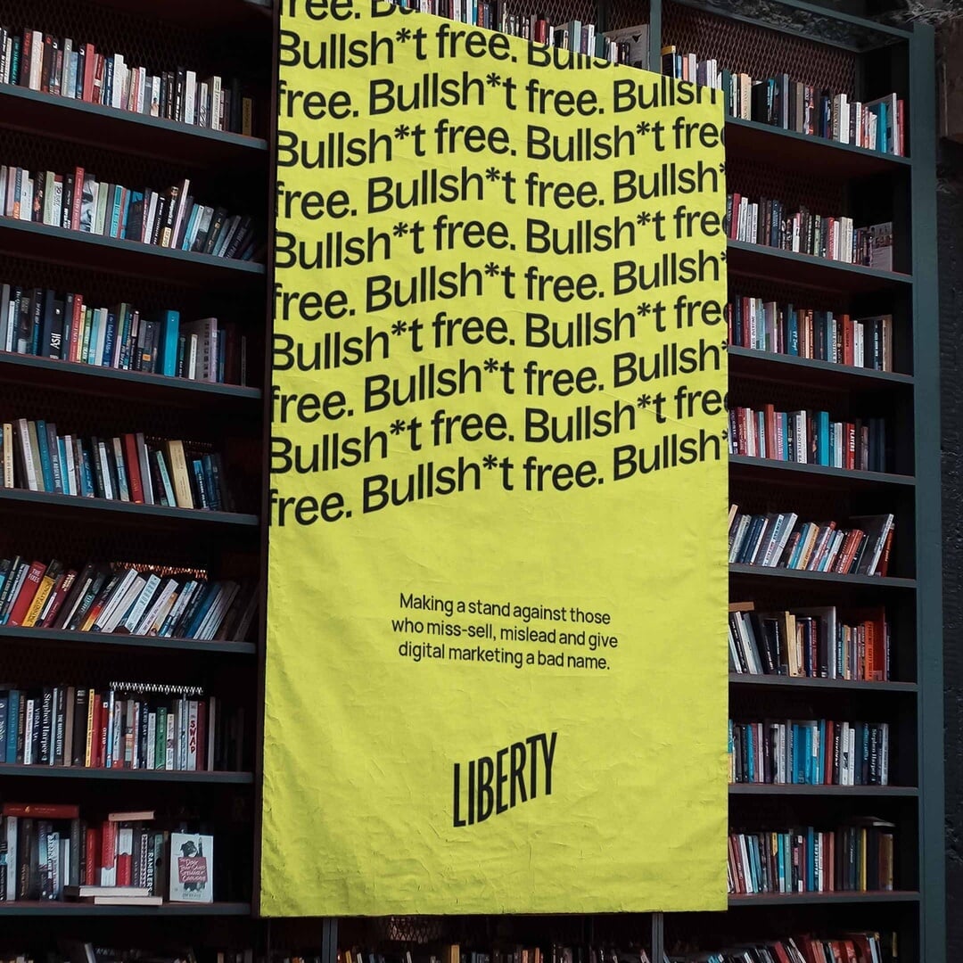 Brand Strategy and Identity Design for Liberty Marketing