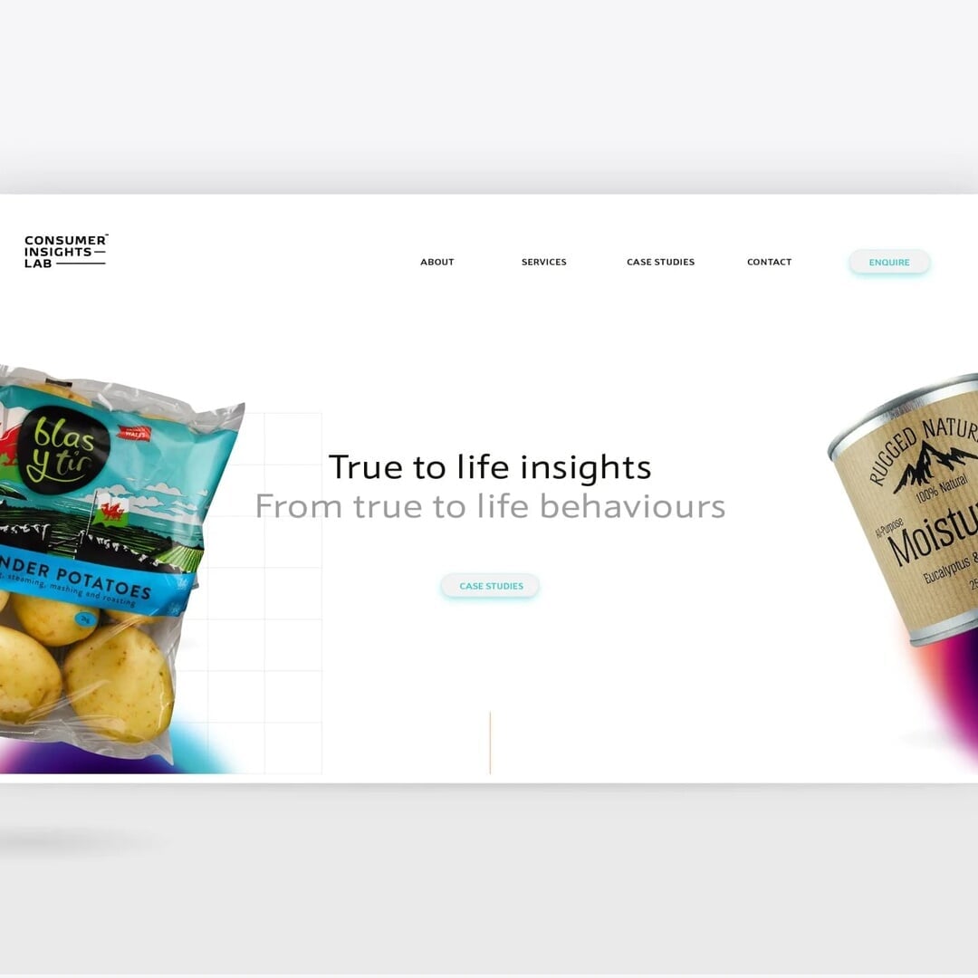 Brand and Website Design for Consumer Insights Lab