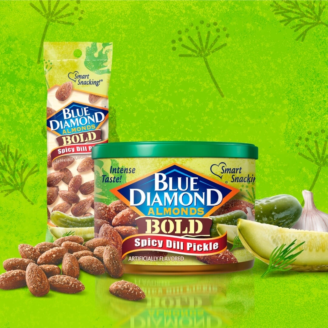 Packaging Design for Blue Diamond Almond Portfolio