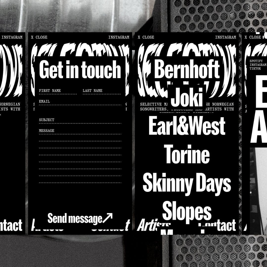Visual Identity for Selective Music