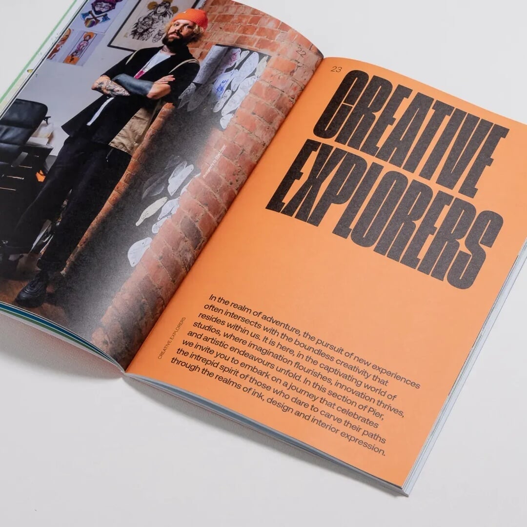Brand Identity for Pier Journal
