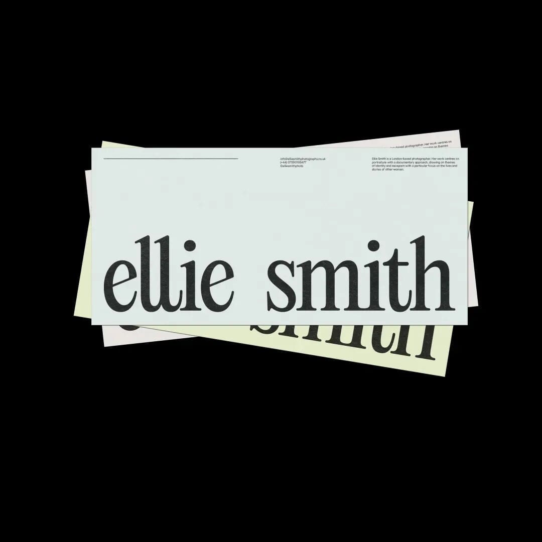 Brand Identity and Website Design for a London Photographer
