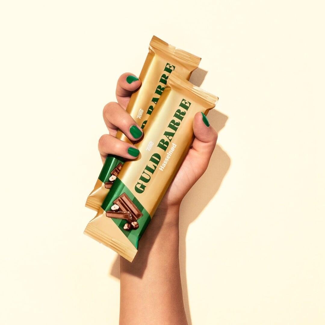 Packaging Redesign for Toms Guld Barre