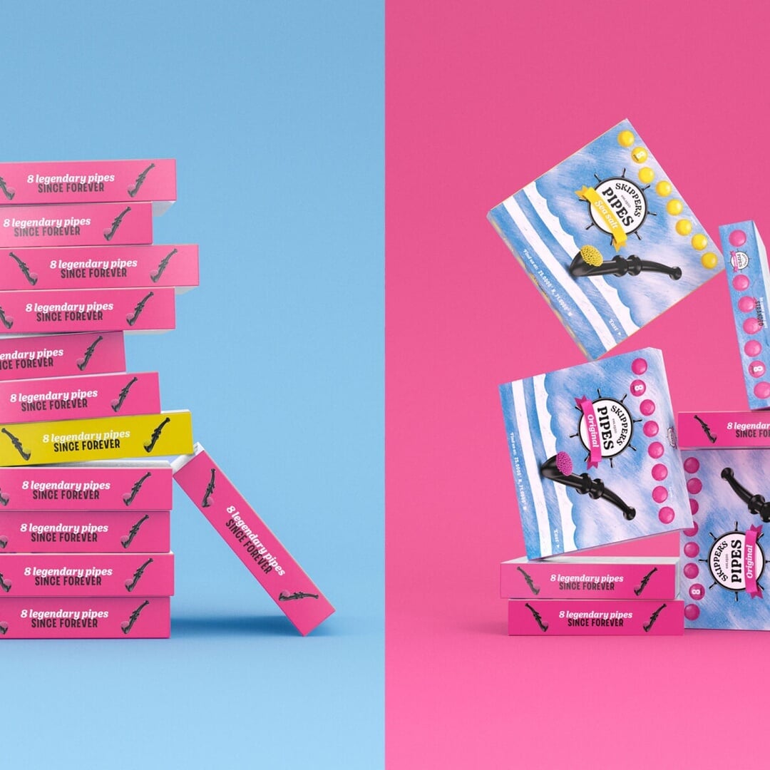 Brand Redesign for Skipper’s Liquorice Pipes