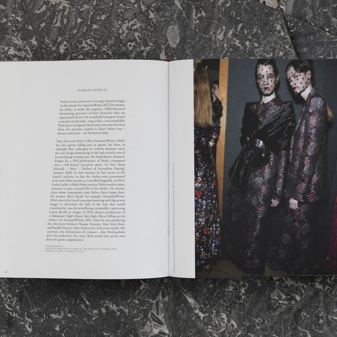 Book Design for Erdem Fashion House