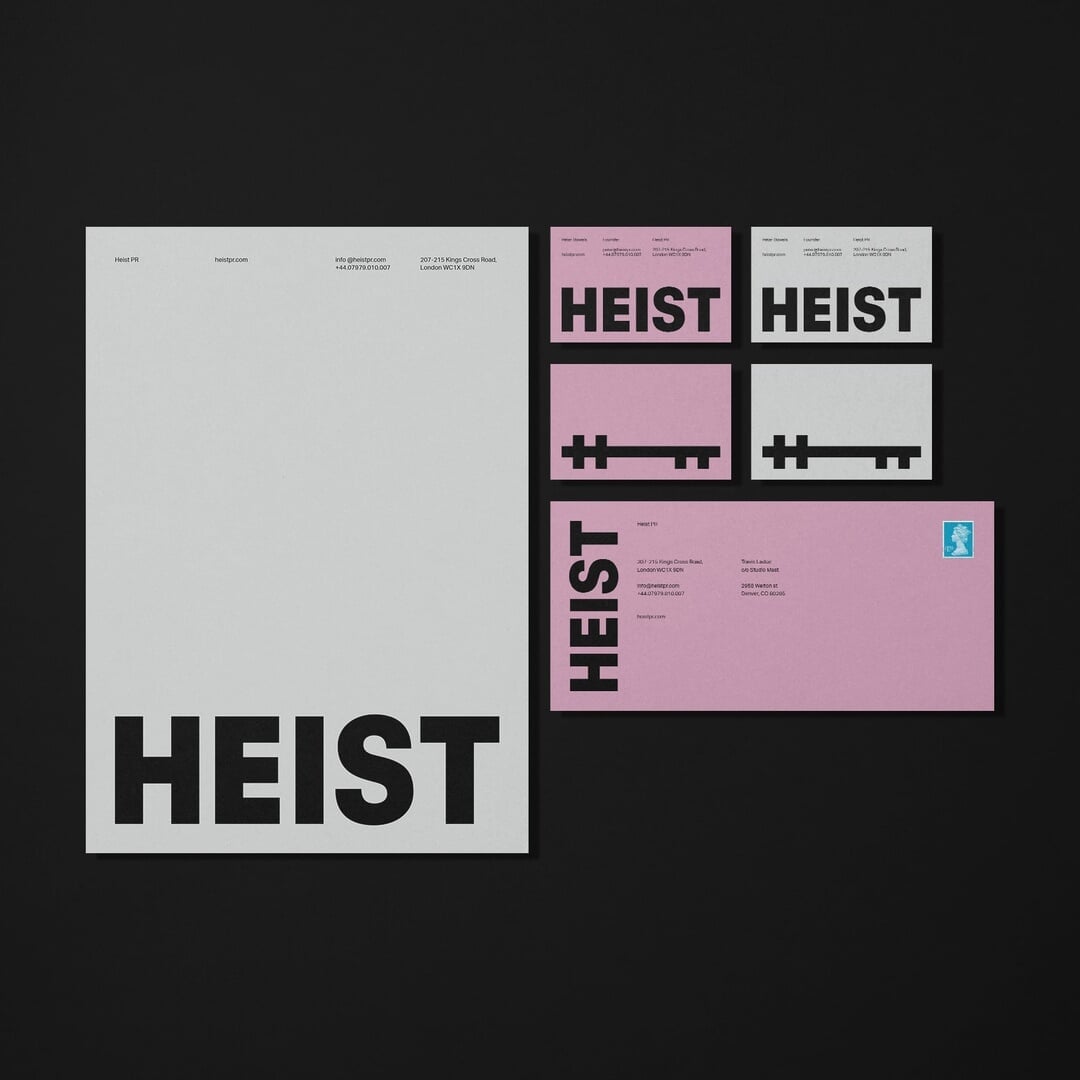 Brand Identity for a London PR Agency