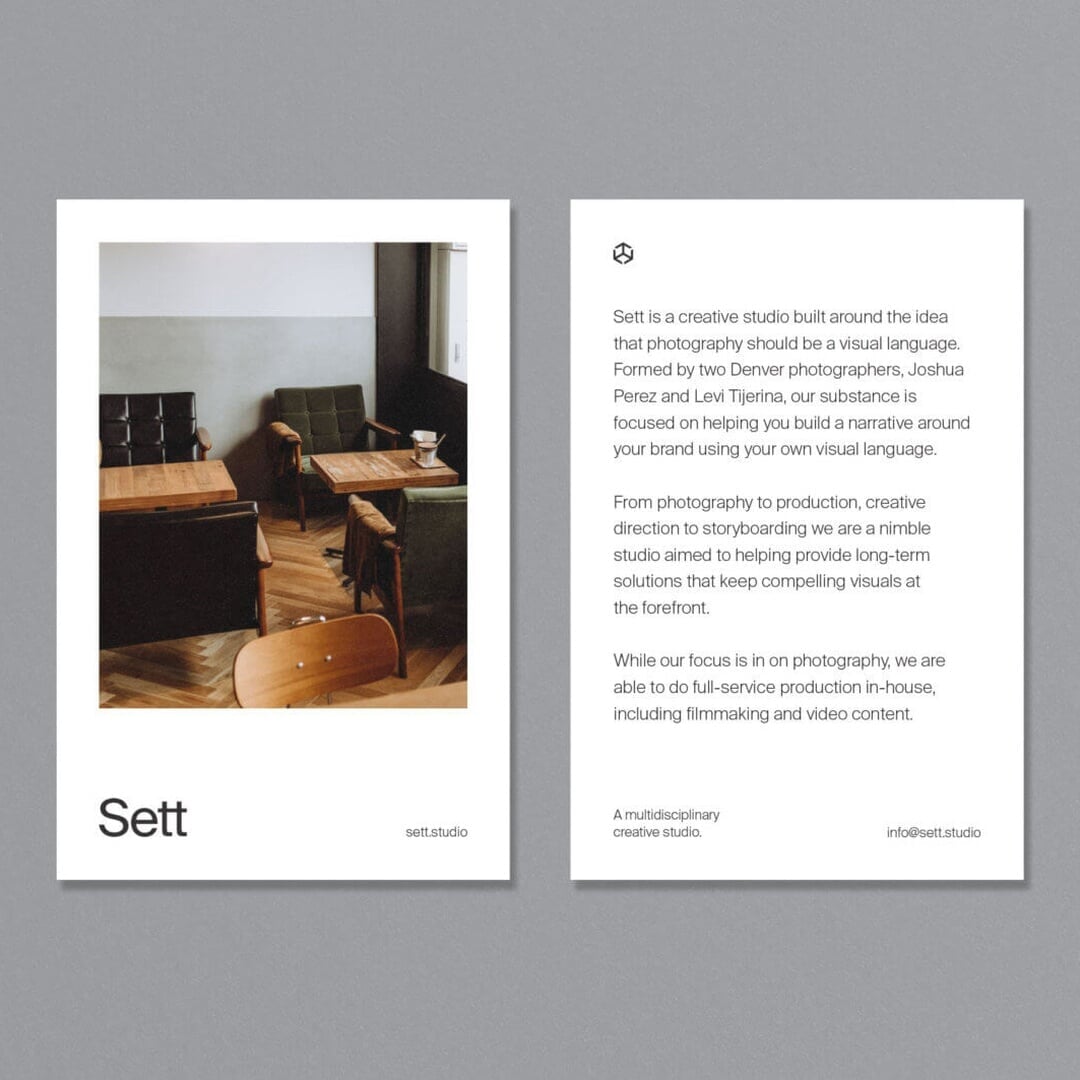 Brand Identity for a Multidisciplinary Photography Studio