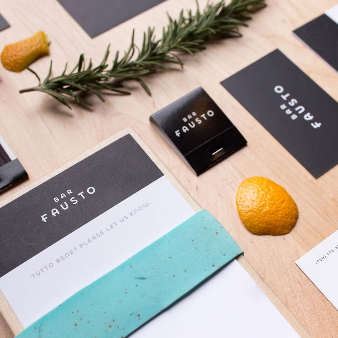 Brand Identity for Bar Fausto Cocktail Bar