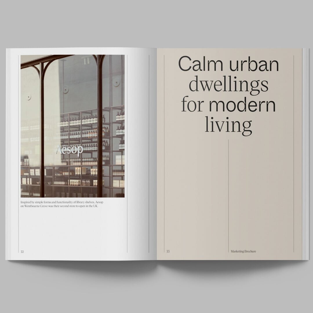 Brand Identity for a Boutique Notting Hill Development