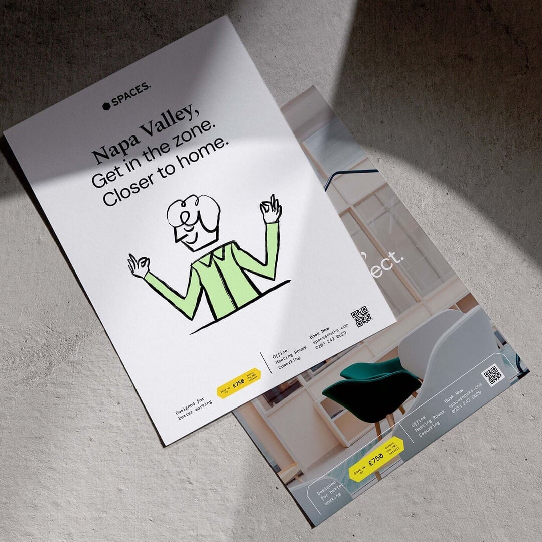 Brand System Redesign for Spaces Workspaces