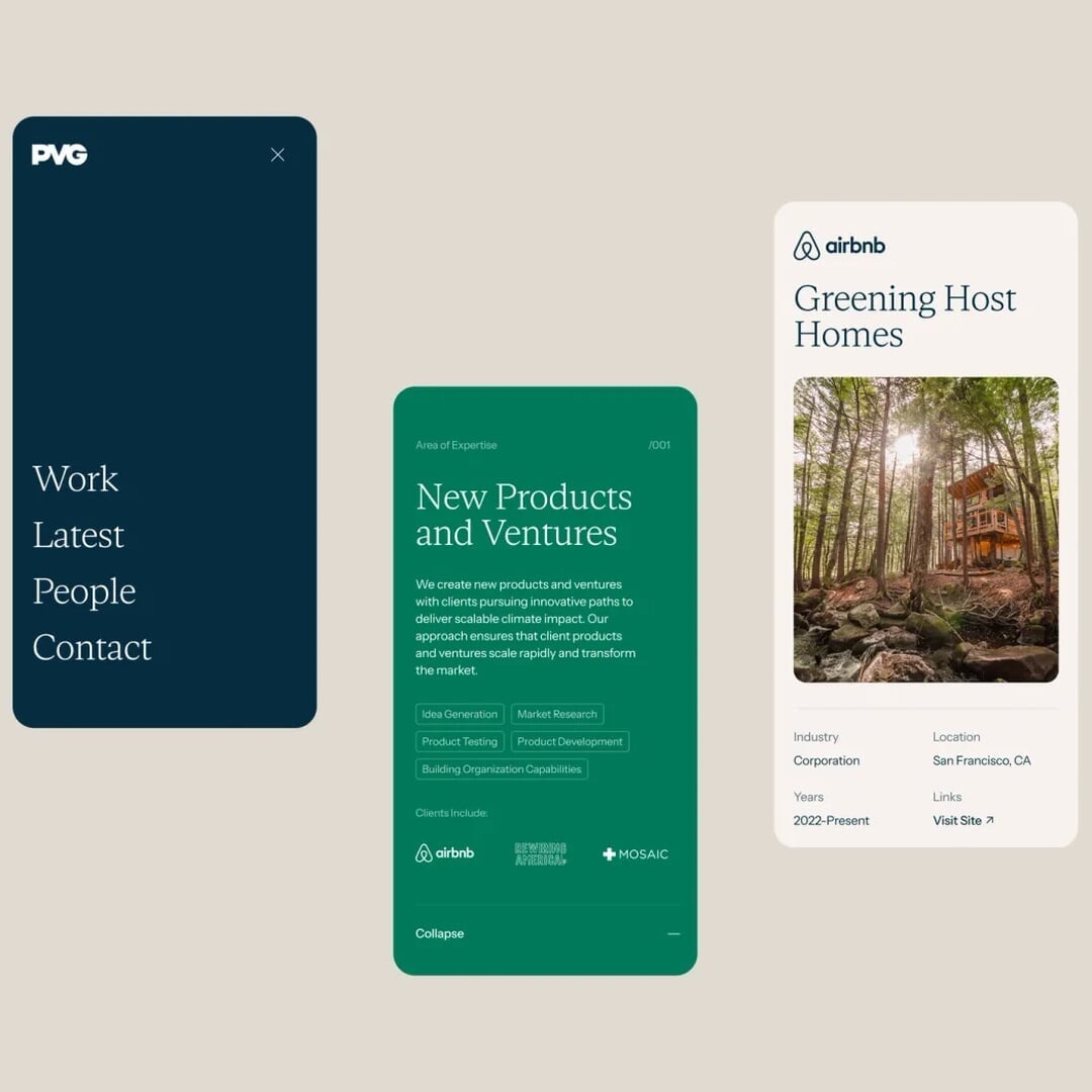 Brand and Website Design for PVG