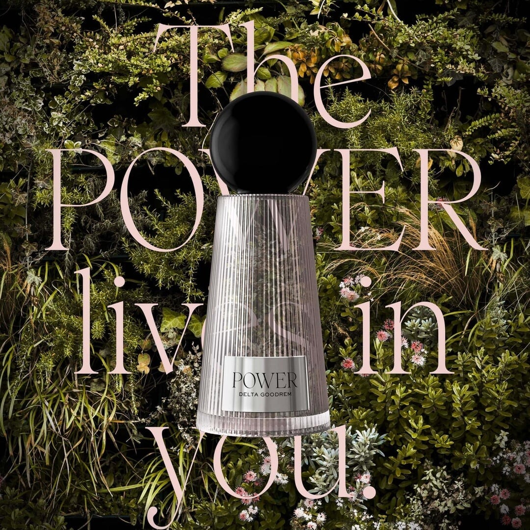 Brand Identity and Packaging for POWER Fragrance by Delta Goodrem