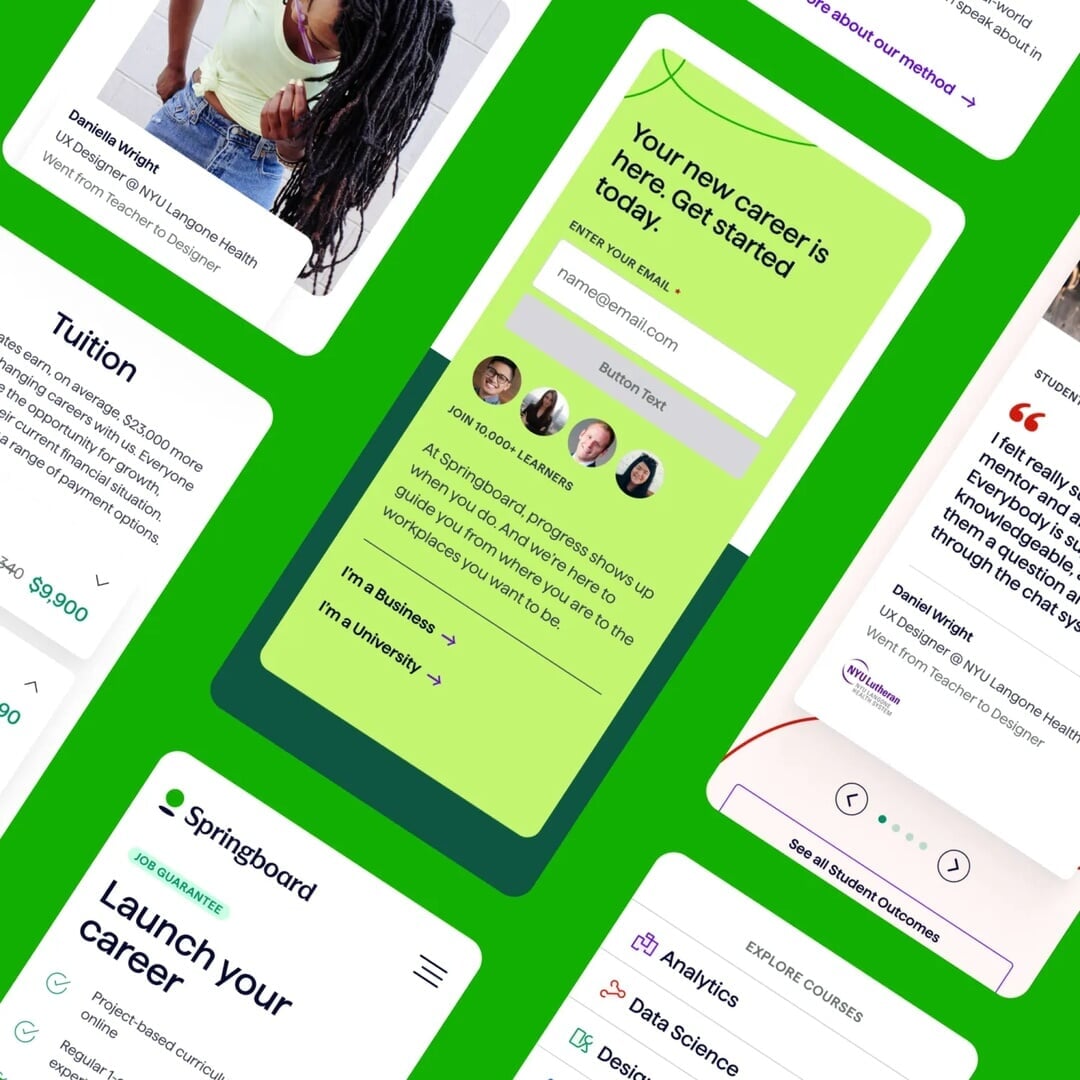 Brand Identity and Website Redesign for an Online Learning Platform