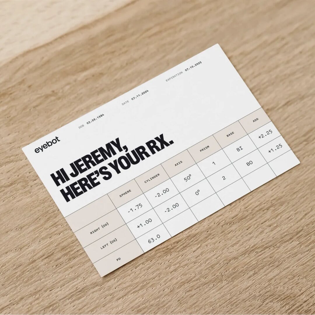 Brand and Website Design for Eyebot Vision Care