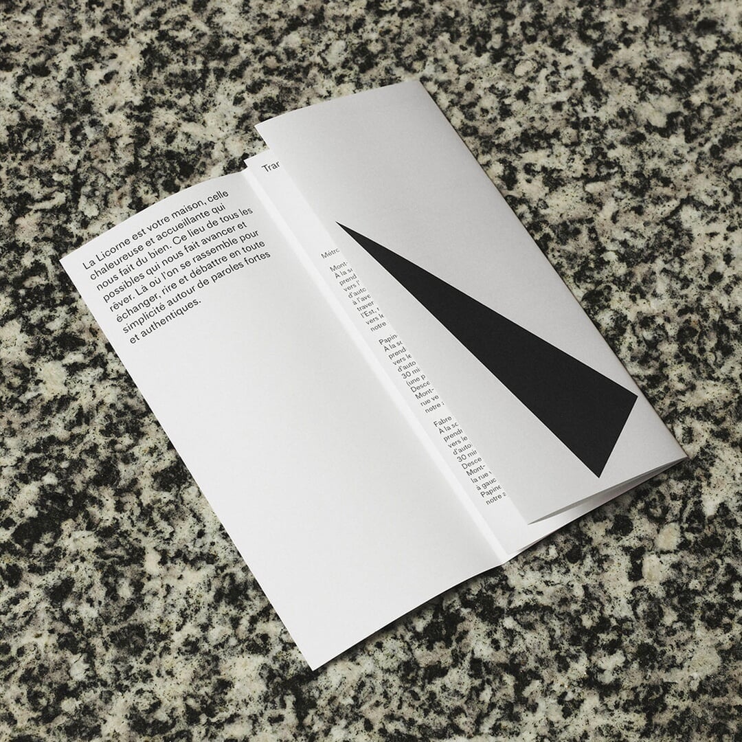 Brand Identity for Théâtre La Licorne
