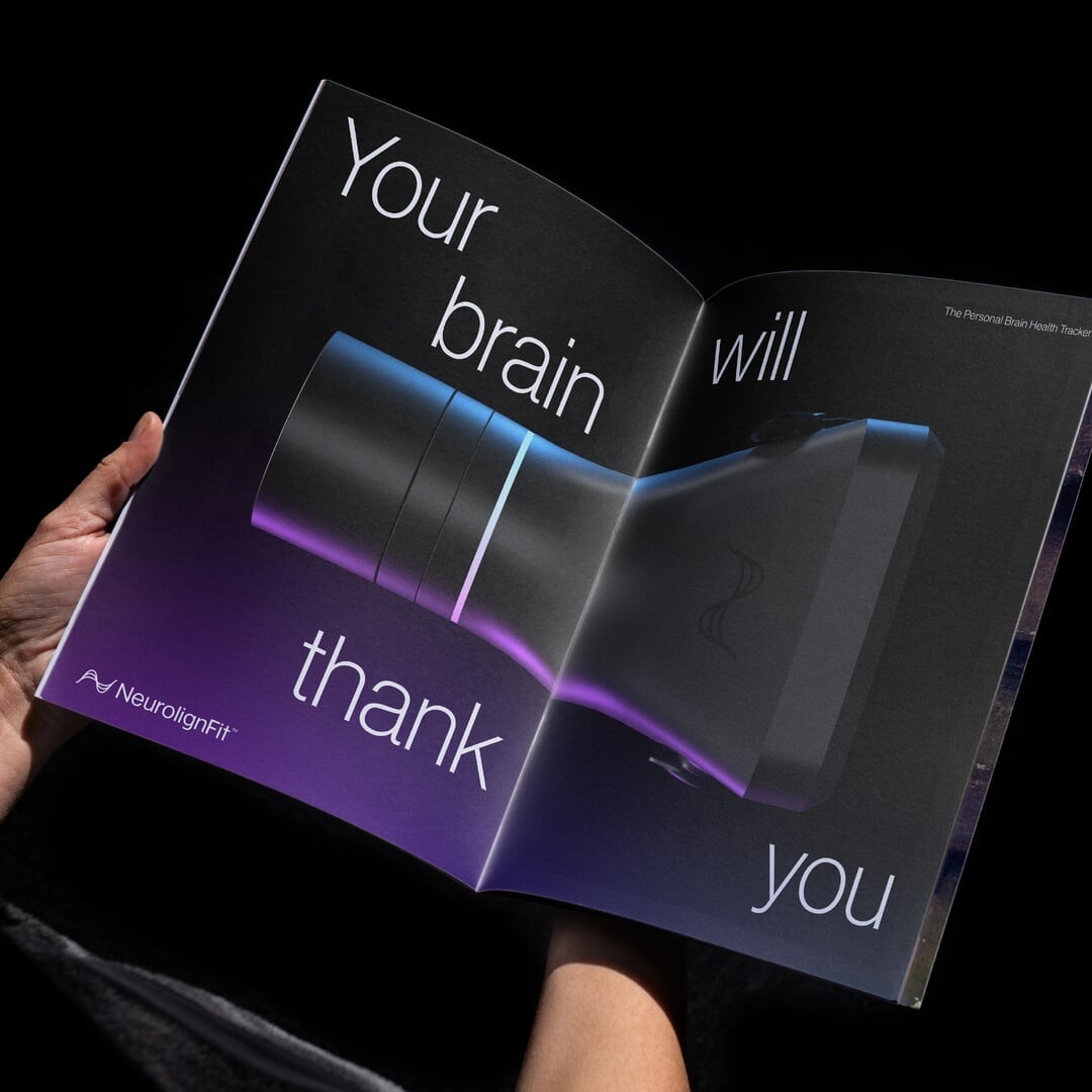 Brand Transformation for Neurolign Brain Health Tracker