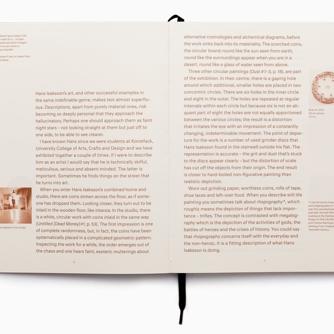 Publication Design for Hans Isaksson Monograph