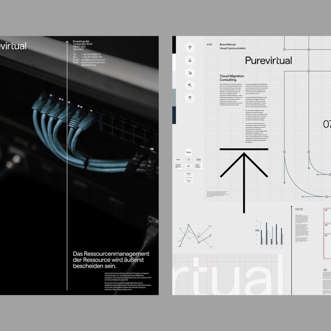 Brand Identity for Purevirtual IT Consultancy