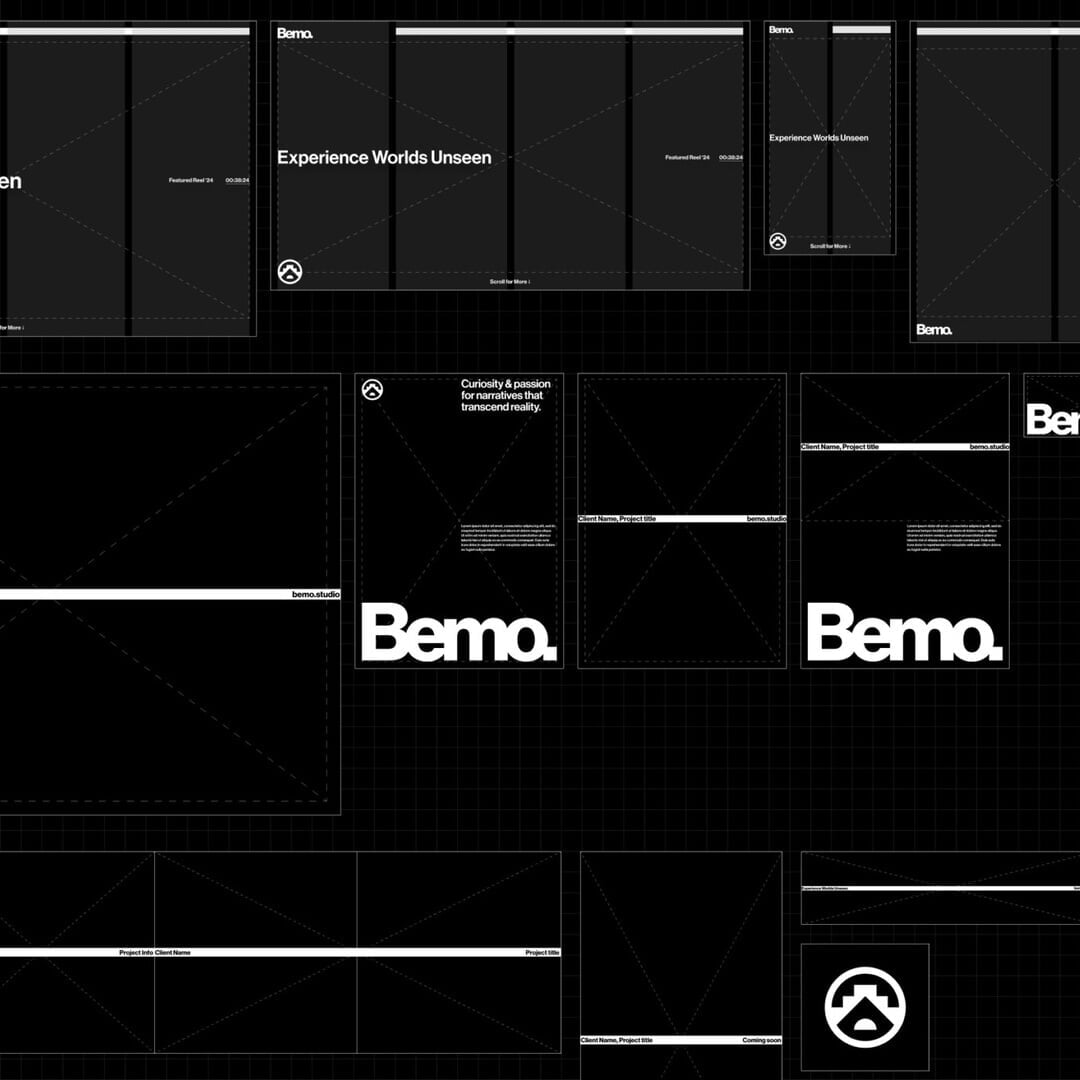 Brand Identity Redesign for a VFX and Animation Studio