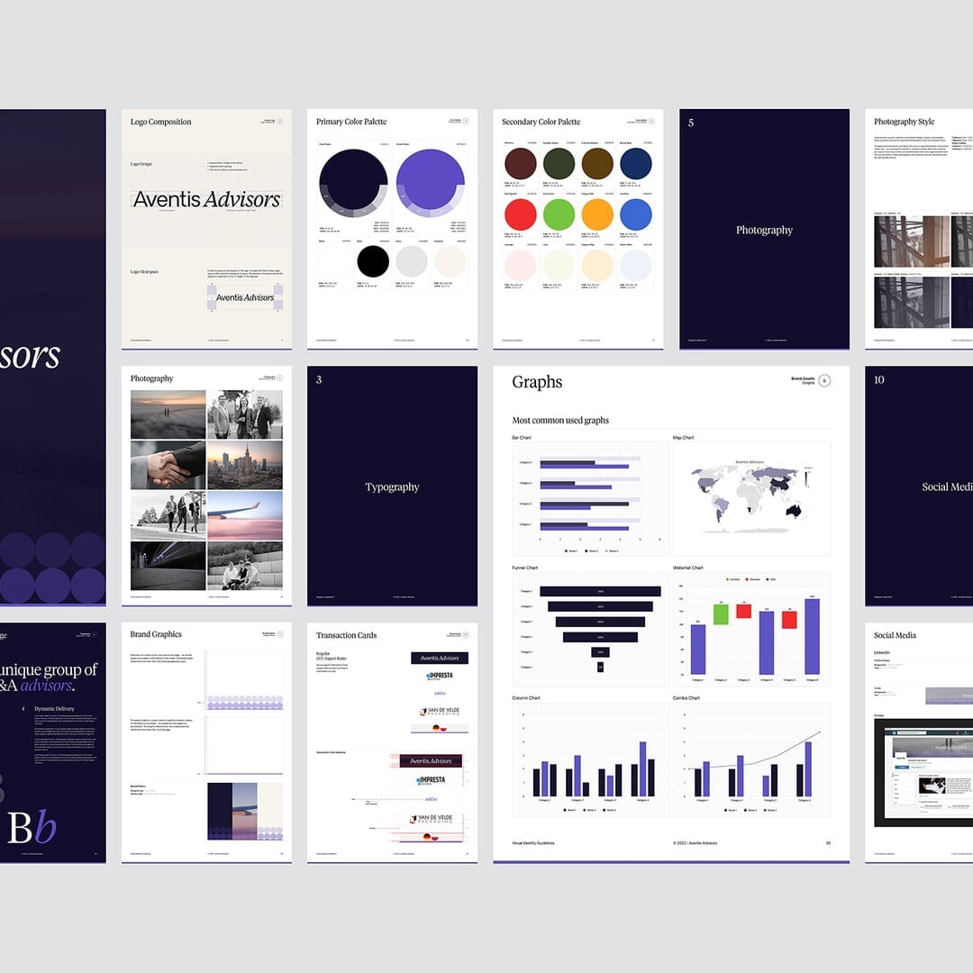 Brand Identity and Website for a European M&A Advisory Firm