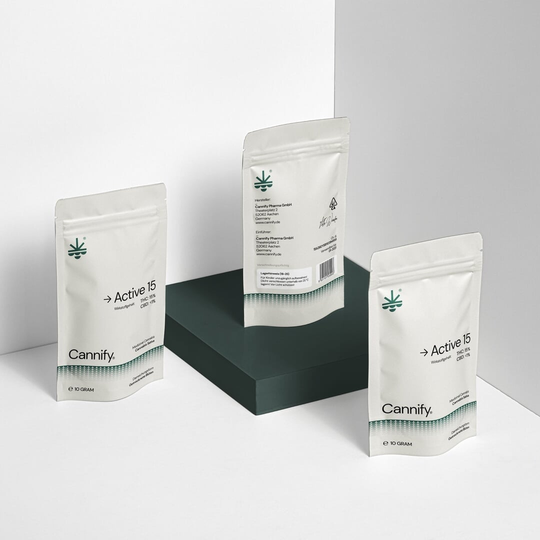 Brand Identity and Packaging for a German Medical Cannabis Company