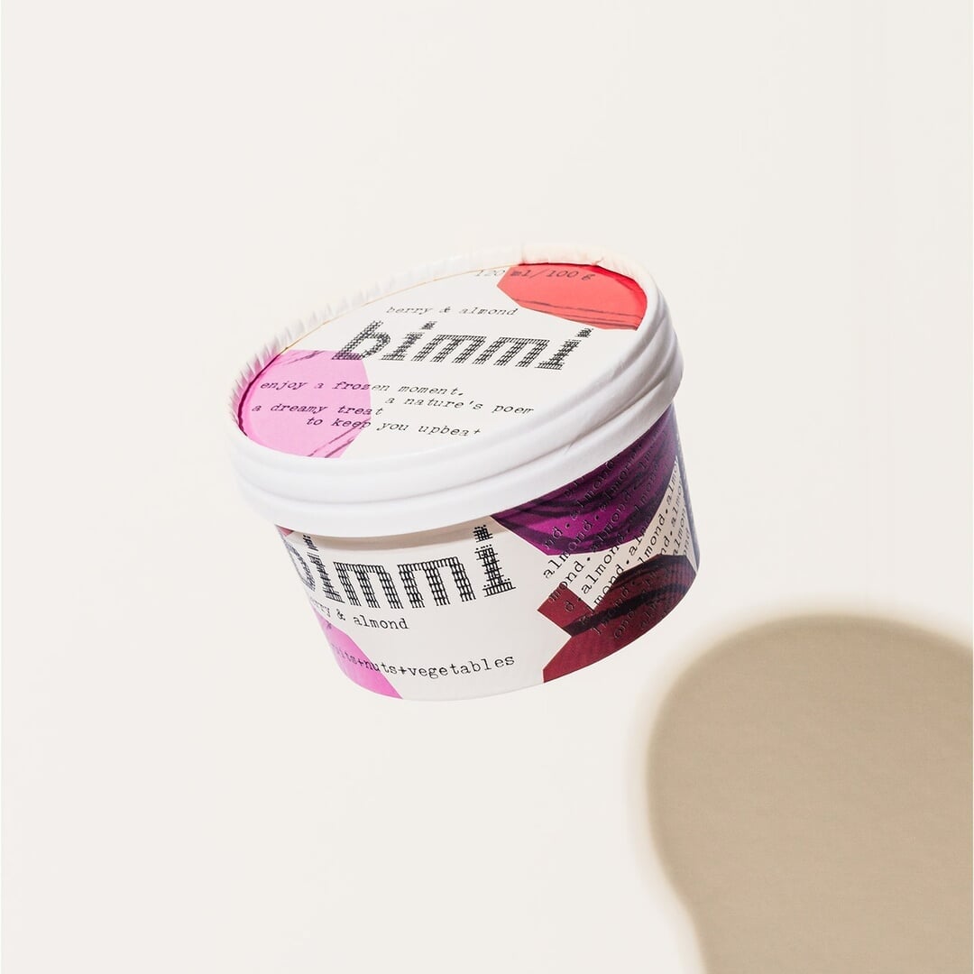 Brand Identity and Packaging for Bimmi Frozen Smoothies