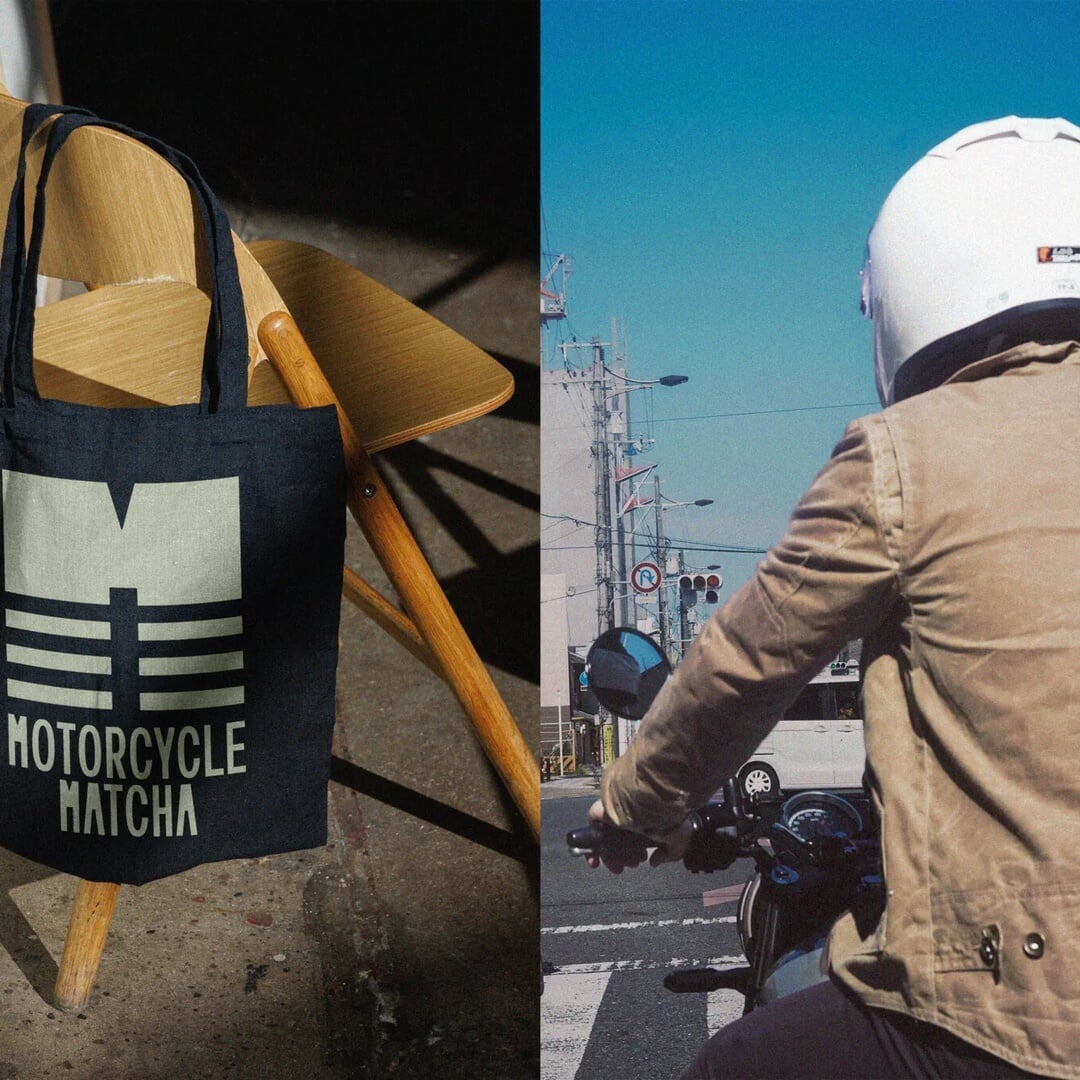 Branding and Packaging for Motorcycle Matcha