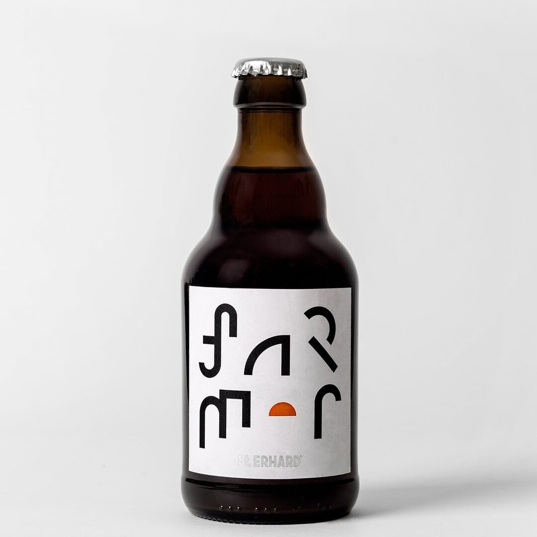 Bauhaus-Inspired Packaging Design for St. Erhard Brewery