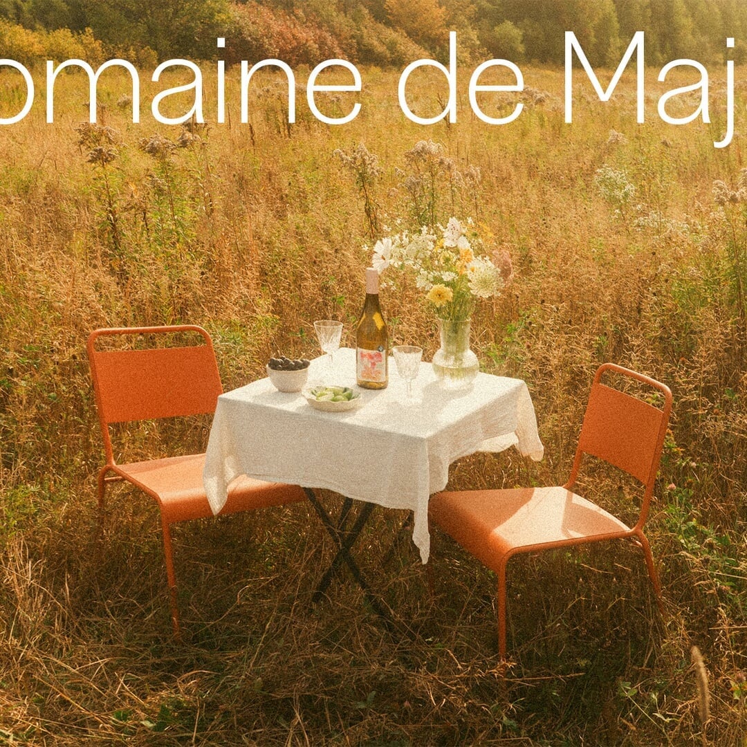 Label Redesign for Domaine De Majas Natural Wine