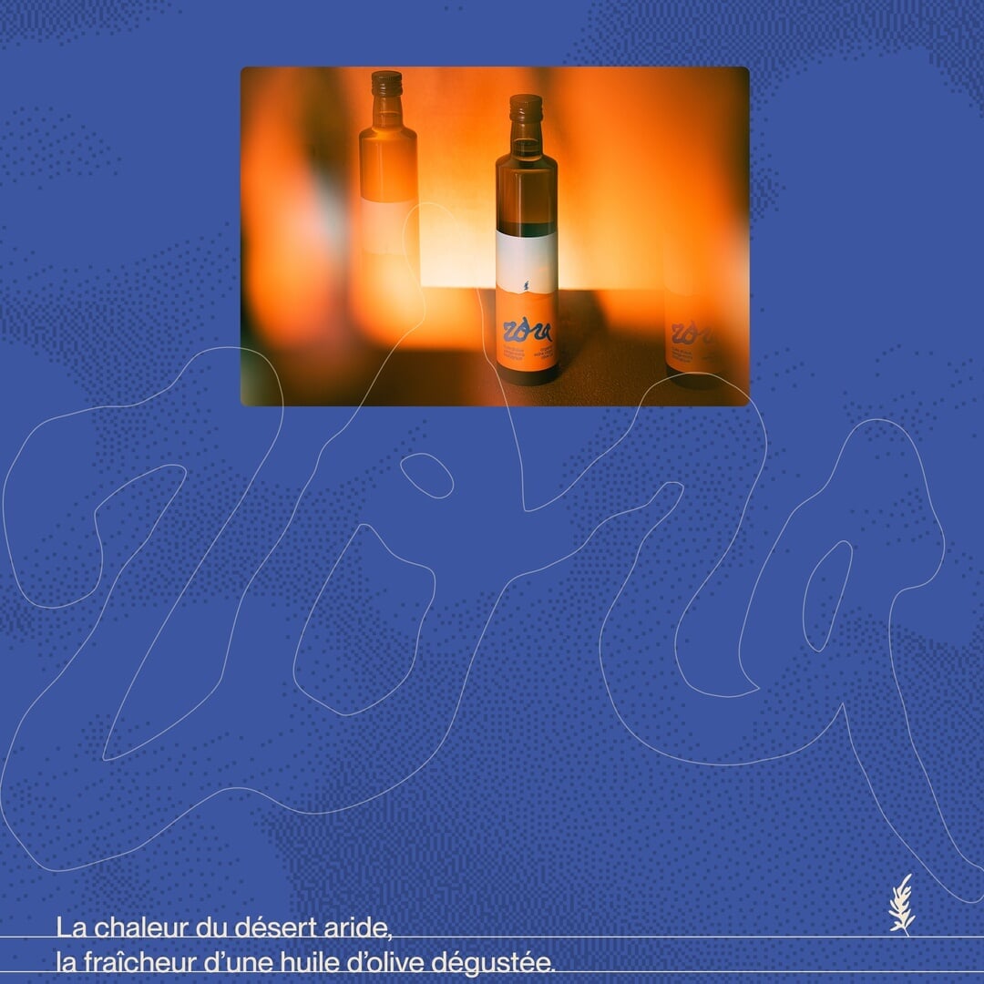 Visual Identity for Huile Zora Olive Oil Brand