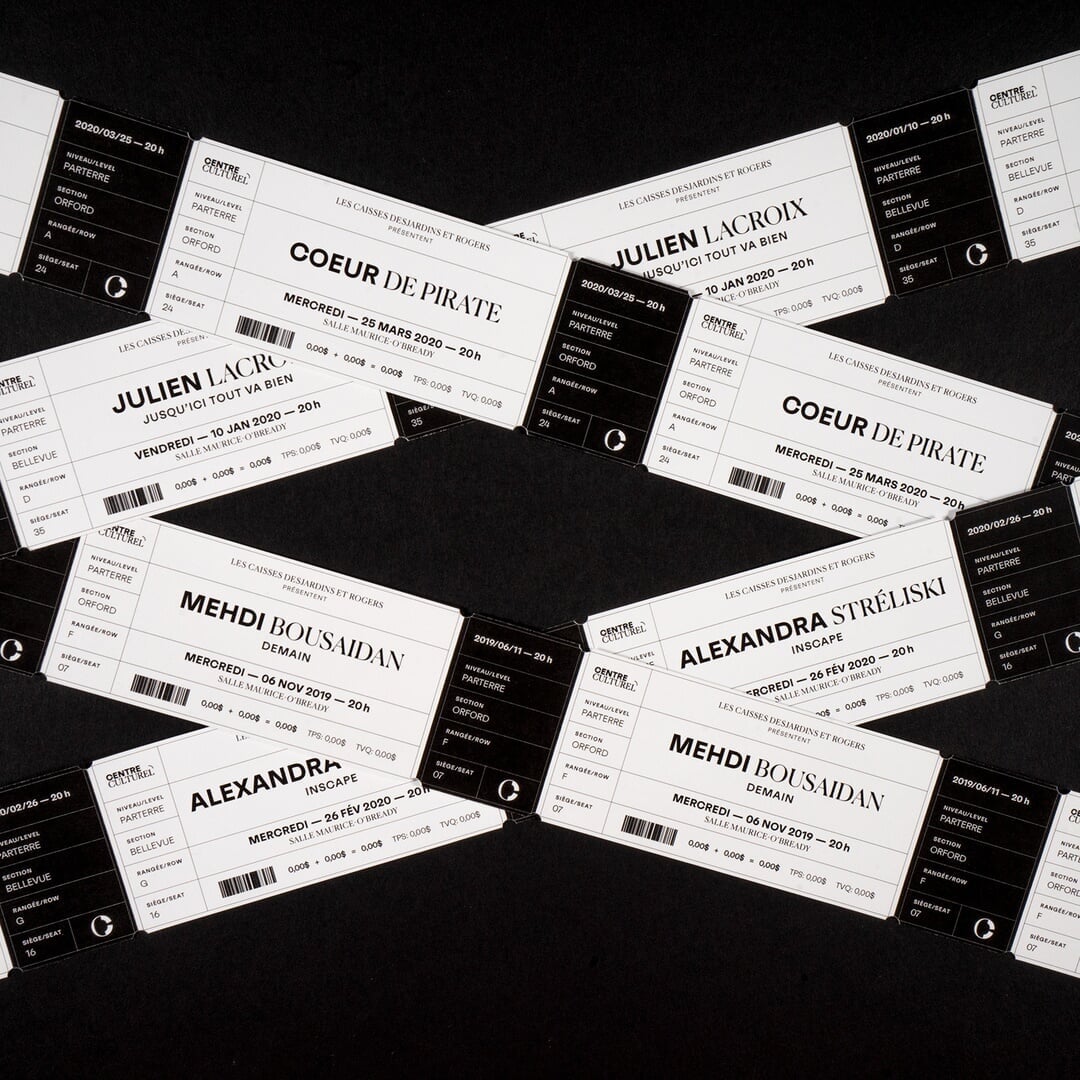 Brand Identity and Campaign for Centre Culturel De L'UdeS