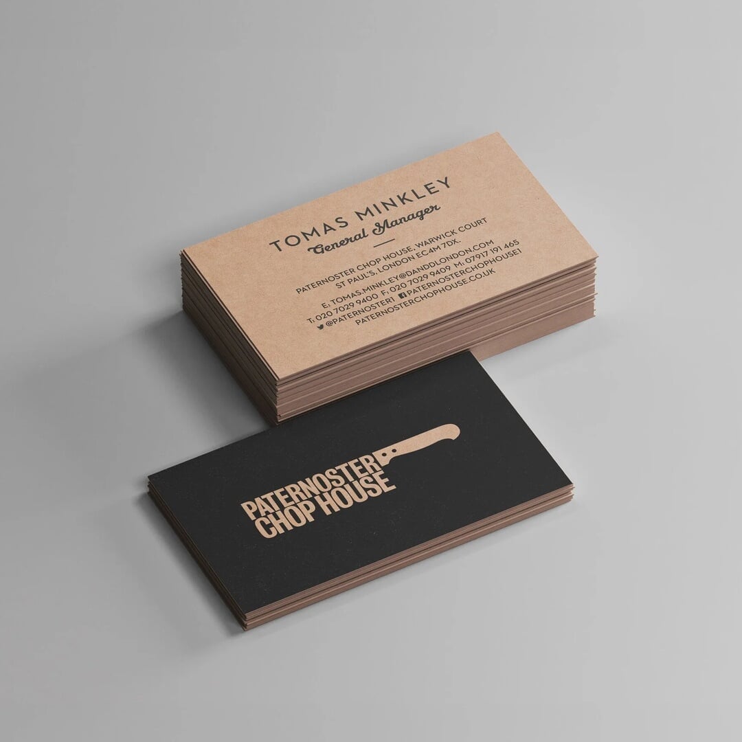 Brand Evolution for Paternoster Chop House