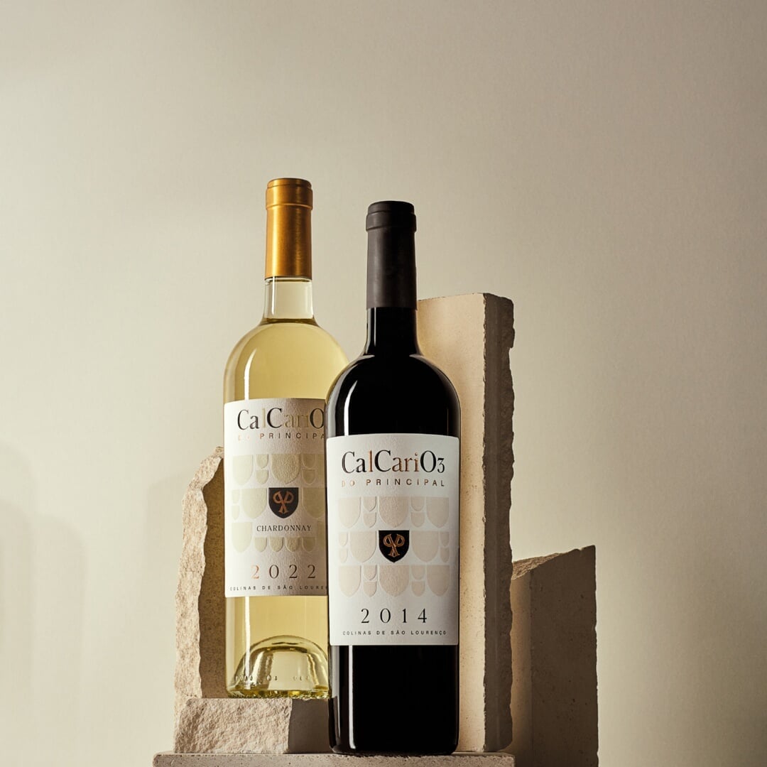 Packaging and Branding for Calcário3 Wine