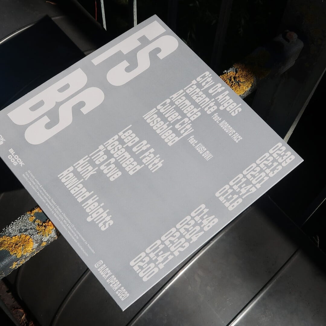 Vinyl Artwork for 7apes X Enaka