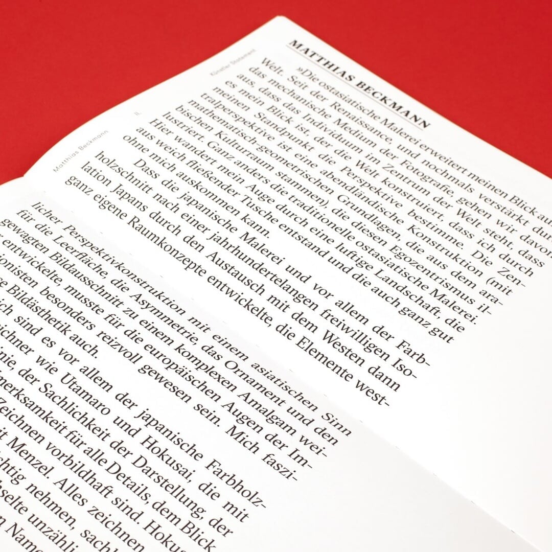 Print Design for Spaceless Book