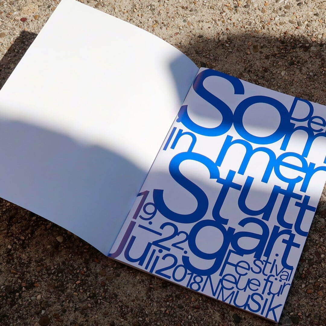 Corporate Design for Der Sommer in Stuttgart