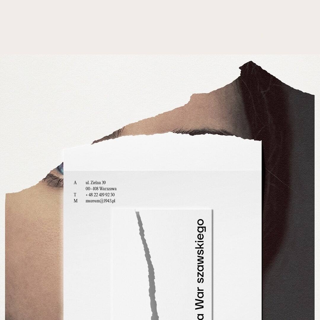 Visual Identity for the Warsaw Ghetto Museum