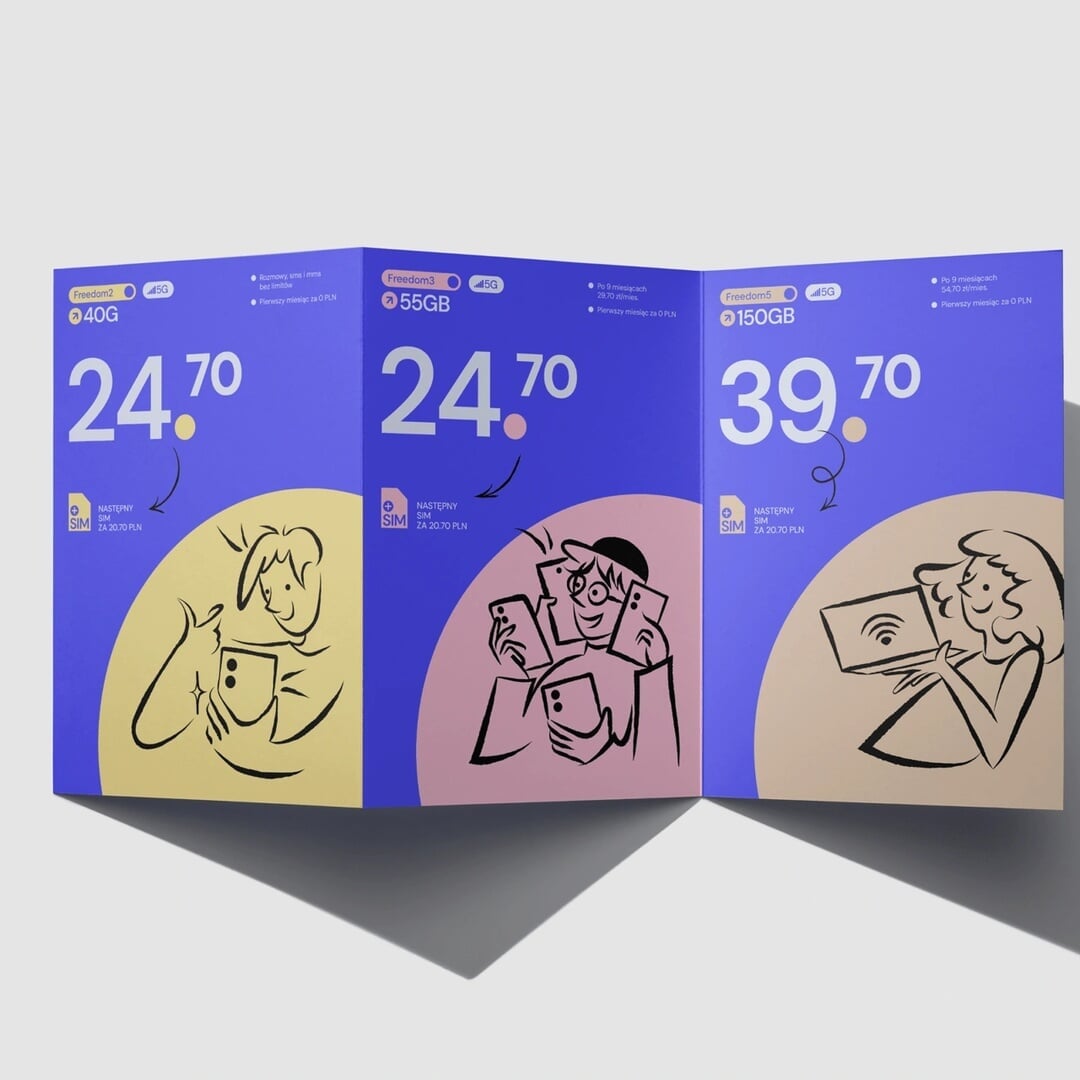 Brand Identity for Premium Mobile Open Subscription