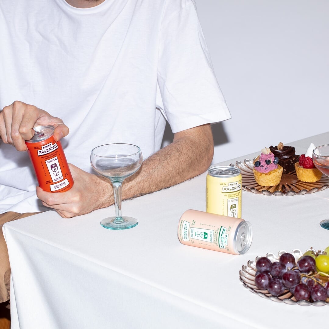 Naming and Branding for Pepe Palermo Canned Wine