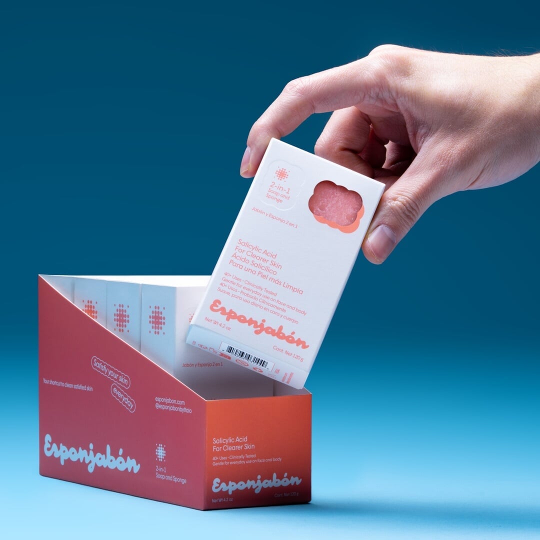 Brand Refresh and Packaging Design for Esponjabón