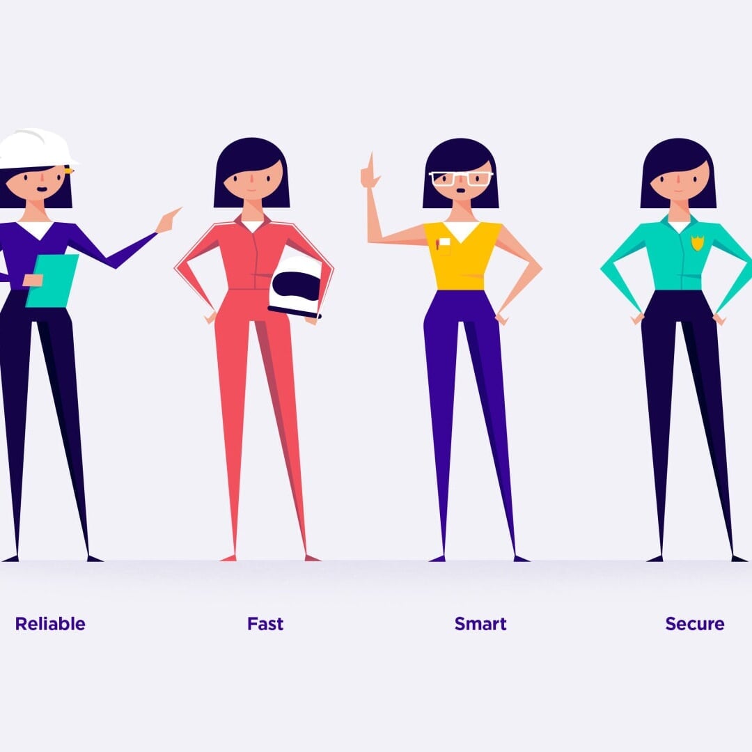 Character Design and Explainer Video for a B2B AI Solution