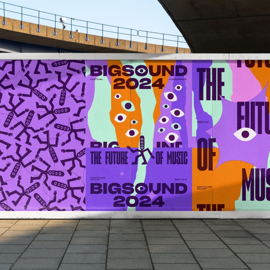 Brand Identity and Website for Bigsound 2024