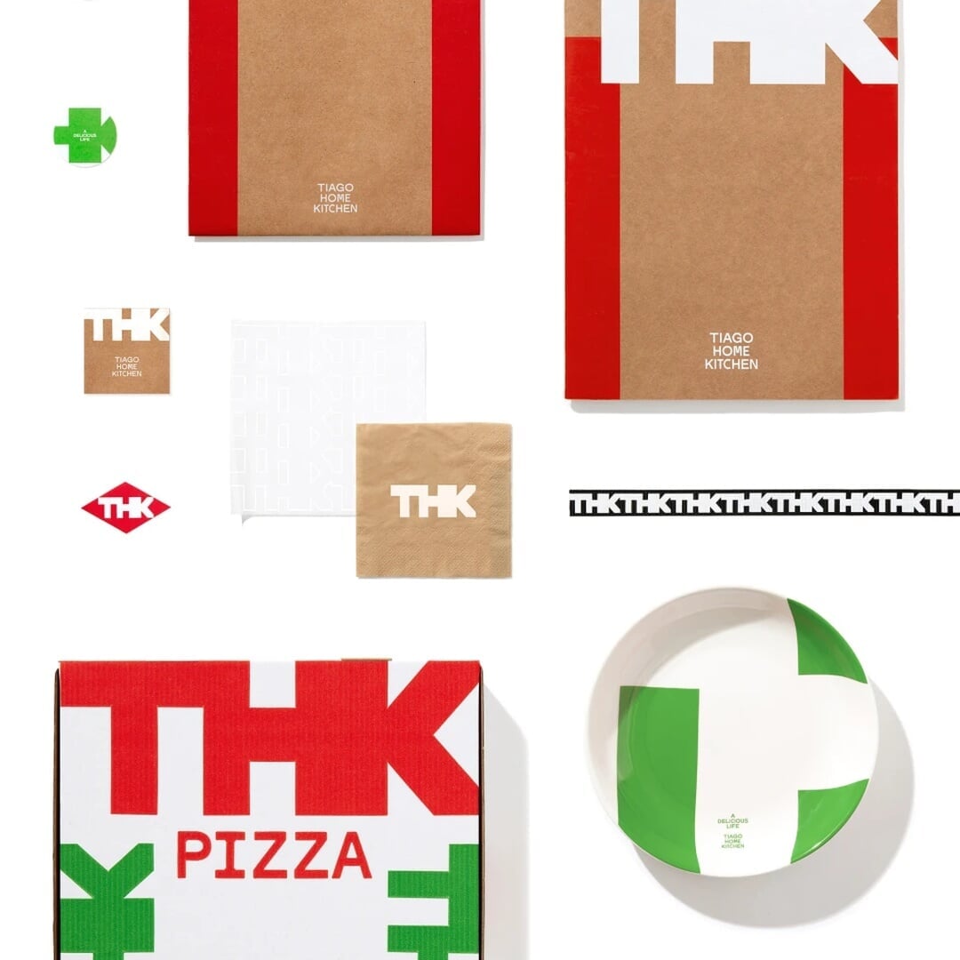 Brand Identity for Italian Restaurant THK