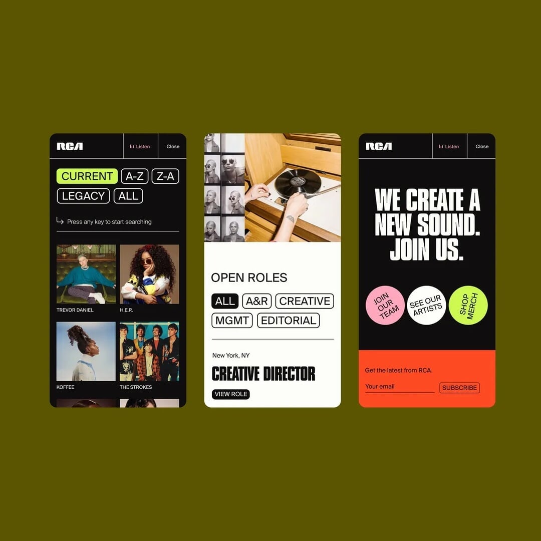 Brand Reinvention for RCA Records